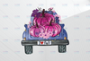 I Love You fall Truck PNG, Fall pumpkins sublimation Design Download, Fall truck with pumpkins for Sublimation printable DTG printing or screen print