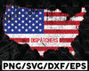 Dispatchers America Map svg, 911 Dispatchers svg, Dispatcher Svg Design Cricut Printable Cutting File