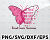 In This Family No One Fights Alone PNG, Breast Cancer Awareness png, Pink Ribbon, Breast Cancer Suvivors, Digital Downloads