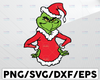 The Grinch svg Grinch svg, Cute Grinch SVG, Grinch Christmas SVG, Christmas SVG, Grinch xmas svg