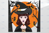 Witch PNG, Witch Face png, Pretty Witch, Witch Hat png, Happy Halloween png, Funny Halloween Png Files for sublimation