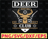 Hunting Club SVG File - Deer Hunting SVG - Hog Hunting SVG -Vector Clip Art Cricut,Cameo,Silhouette,Vinyl Cutter