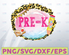 Pre K png, Back To School png, First Day Of School, Leopard Print, Tie Dye, Apple png, Pencil png, Pre Kindergarten png Sublimation