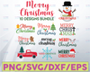 Christmas svg bundle, Merry christmas svg bundle, Christmas signs svg, Sayings svg, Red truck svg, Christmas tree svg, Cut files, PNG, DXF