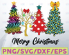 Polka Dot Christmas Tree Striped Holiday Png Clipart Graphic,Digital Download,Sublimation Design,DTG printing,Christmas Sublimation,Pinetree