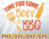 Beer and BBQ SVG cut file, Barbecue SVG for BBQ lover, bbq quote cut file, cricut, silhouette, Barbecue svg
