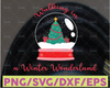 Walking in a Winter Wonderland SVG with alternate design | DXF | Christmas SVG | Christmas svg  svg | Holiday | Winter | Merry Christmas |