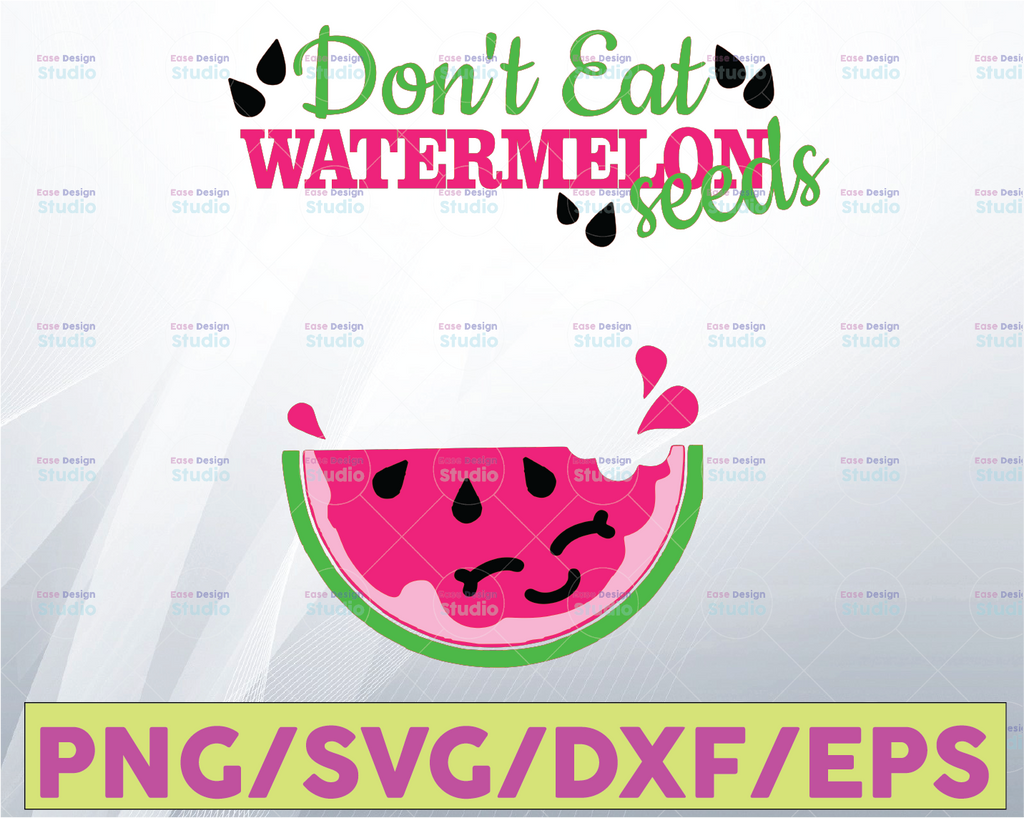 Don't Eat Watermelon Seeds SVG, Funny Pregnancy Announcement Svg, Cute Pregnancy SVG, Maternity SVG