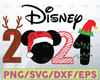 Disney Christmas SVG Bundle, Christmas Svg, Mickey Christmas svg, Mickey Santa svg, Disney Christmas 2030