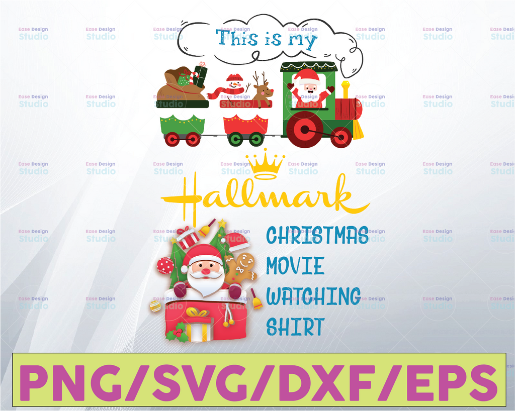 This is my hallmark christmas movie watching svg  png, Digital Download