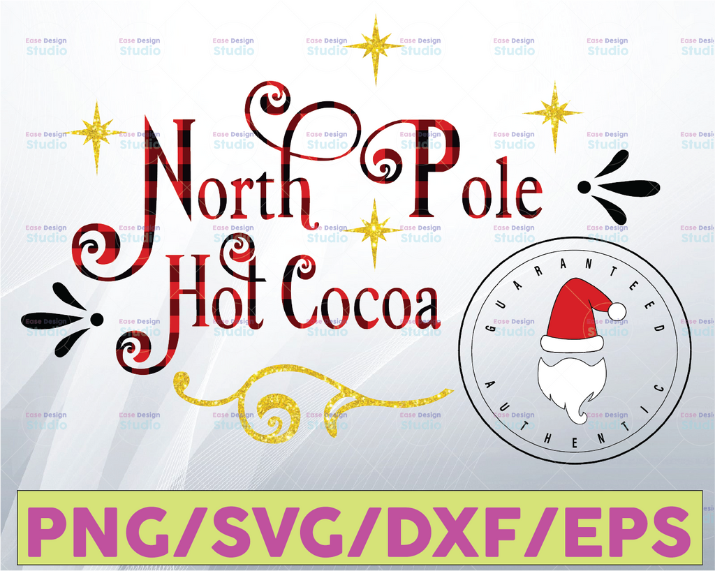 North pole hot chocolate svg- christmas mug svg- hot cocoa png for tumblers- popular christmas tumbler svg- christmas santa face cut file-