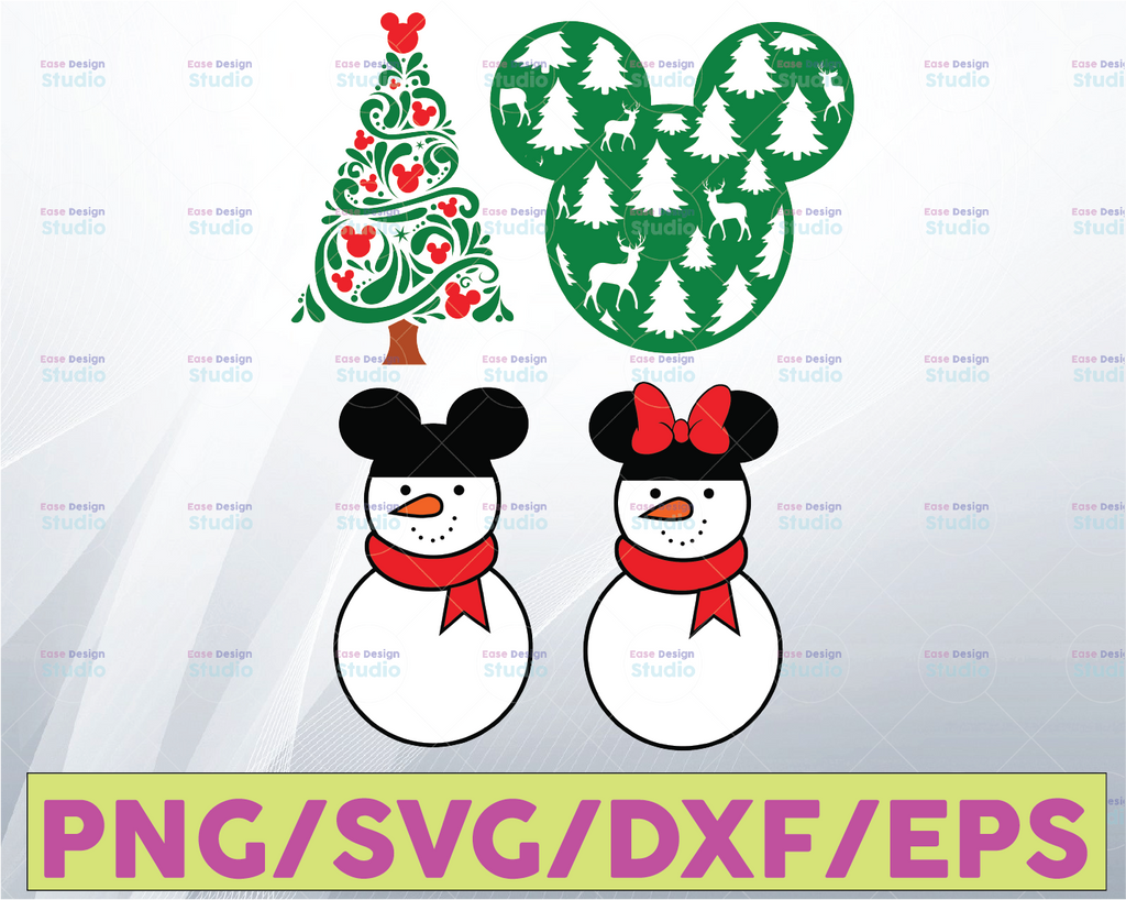 Disney Christmas Svg Bundle Christmas Svg Mickey Christmas Svg Mick 8624
