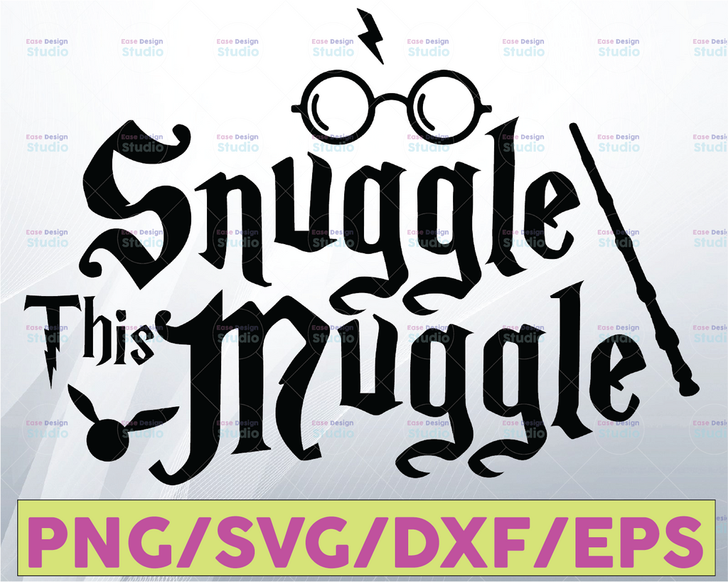 Snuggle this muggle svg,Harry potter SVG, Harry Potter theme, Harry Potter print, Potter birthday, Harry Potter svg, png dxf day