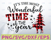 It's the Most Wonderful Time of the Year Svg,Christmas Svg,Cuttable Buffalo Plaid Svg,Christmas Svg Designs,Christmas Cut Files Cricut Files