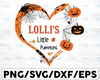 Lolli's Little Pumpkins SVG, Grandma SVG, Pumpkins SVG, Fall Svg, Halloween Svg ,Grandchildren Svg, Halloween kids