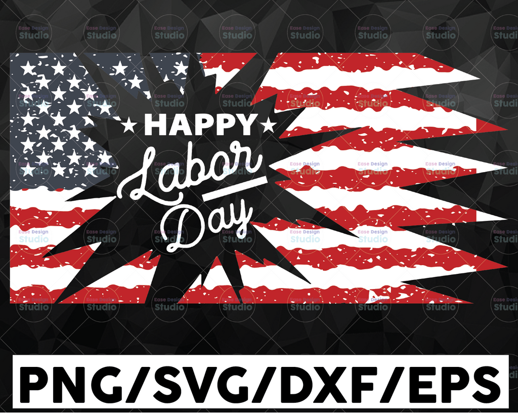 Labor Day Flag SVG ,Happy Labour Day SVG , United States Laborers ,Cricut Cutting File ,Clipart Vector Digital Download Png Eps Pdf Ai