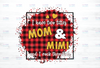 I Have Two Titles - Mom and Mimi and I Rock Them Both png, Clipart Mom Birthday png, Grandma png,  , Mirrored jpeg, Printable png