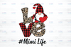 Buffalo Plaid Love #MimiLife png, Mimi png, #MimiLife png,  , Sublimation Design, png, Dxf, Ai, Eps, Pdf, Png, Jpe