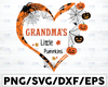 Grandma's Little Pumpkins SVG, Grandma SVG, Pumpkins SVG, Fall Svg, Halloween Svg ,Grandchildren Svg, Halloween kids