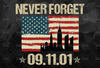 Never Forget 9/11  Patriot Day 2021 Png - INSTANT DOWNLOAD - PNG Printable - Digital Print Design