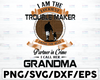 I Am The Luckiest Svg,Trouble Maker svg, I Have Best Partner In Crime I Call Her Grandma Svg, Trouble Grandson Svg,Digital Cut file