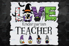 Love Being Called Kindergarten Teacher Png, Halloween Gift For Teacher, Halloween Teacher Appreciation Png, Halloween Vibes Sublimation Downloads