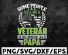 Some people call me Veteran but the most important call me Dad SVG DXF PNG eps fathers day svg, veteran svg