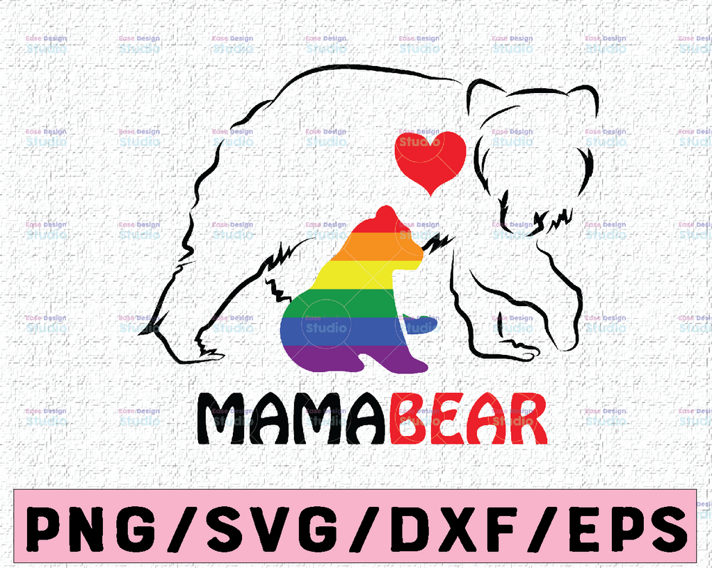 Mama bear svg, mama svg, mothers day svg, mom svg, mamabear svg, mom of boys svg, mom life svg, momlife svg, mom shirt svg, blessed mama svg