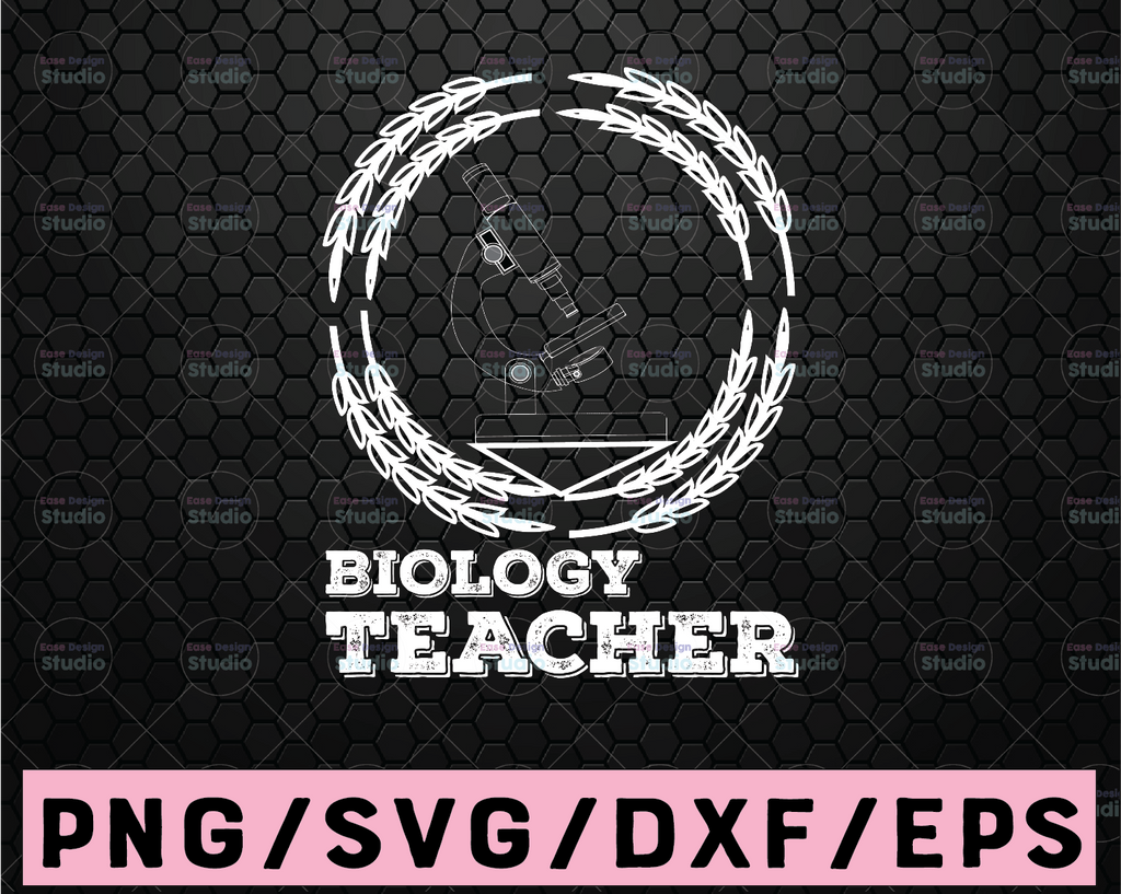 Biology Teacher Circle SVG Cut File - Funny Teaching Defined Svg, Teacher Gift, Social Svg, Teacher Gift, Svg Jpg Png Eps Dxf