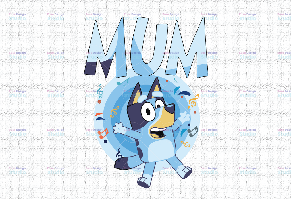 Bluey Limitted png, Cute Bluey Mum png, Bandit Heeler Ultra, Blue Heeler, Bluey Birthday, Bluey png, Bluey, Bluey mom, mother's day