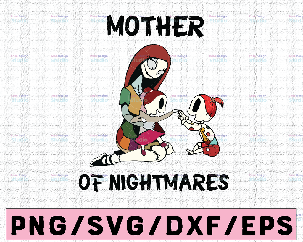 Mother Of Nightmares 2 girls PNG, Halloween Gift, Halloween, Horror Movie, Sublimated Printing/Png Printable/Digital Print Design