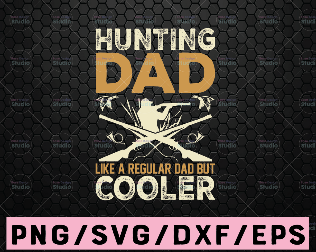 Hunting Dad Like A Regular Dad But Cooler svg for cricut png Peace Love America Patriotic Independence Day Svg,American Flag Svg