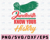 Juneteenth PNG, Know Your History, Fist PNG, Africa Map , BLM , Fist Bump, Png file for Sublimation Designs Downloads
