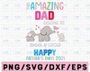 Persionalized Name Father’s Day Svg -This Awesome Dad Belongs to Svg Best Dad Ever Svg Personalize Dad Kids Names Awesome Dad Looks Like Svg