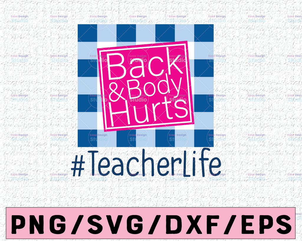 Teacher Back And Body Hurts Svg, back body hurts svg, Funny Meme svg, leopard Back And Body Hurts Svg, mom svg, mom png, Funny Mom Svg