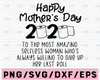 Happy Mother's Day 2021 SVG file, pandemic, instant digital download