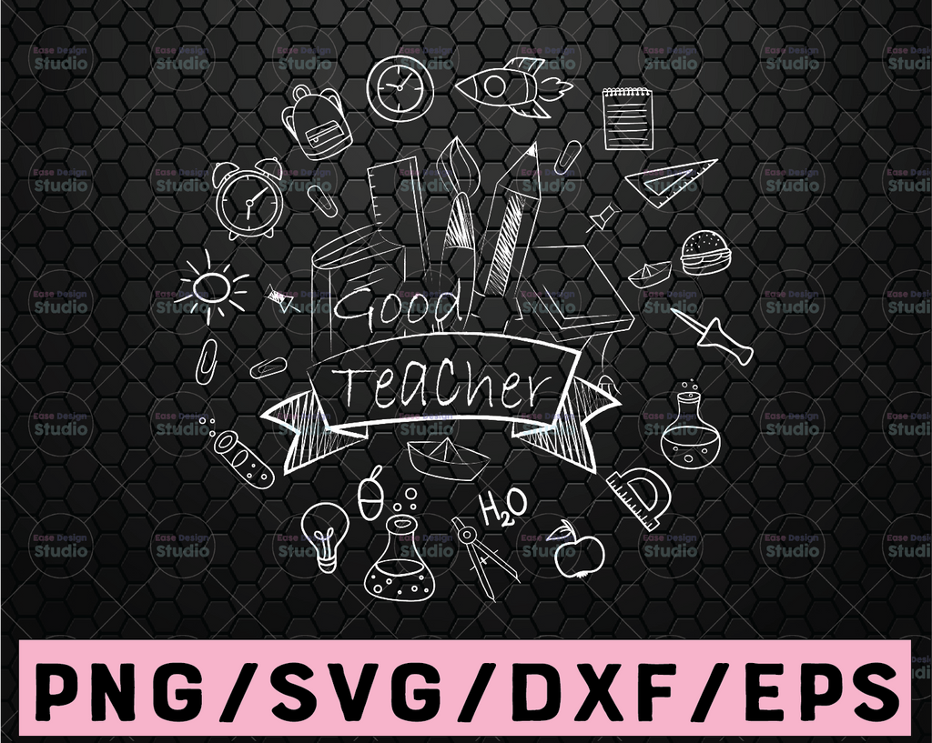 Good Teacher svg, Teacher svg, Teacher Appreciation svg, Teacher Shirt svg, Teacher svg Files, svg Files for Cricut, svg Designs