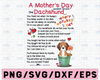 A mother's Day poem from the Dachshund PNG File Digital Download  Png Printable,Digital Print Design