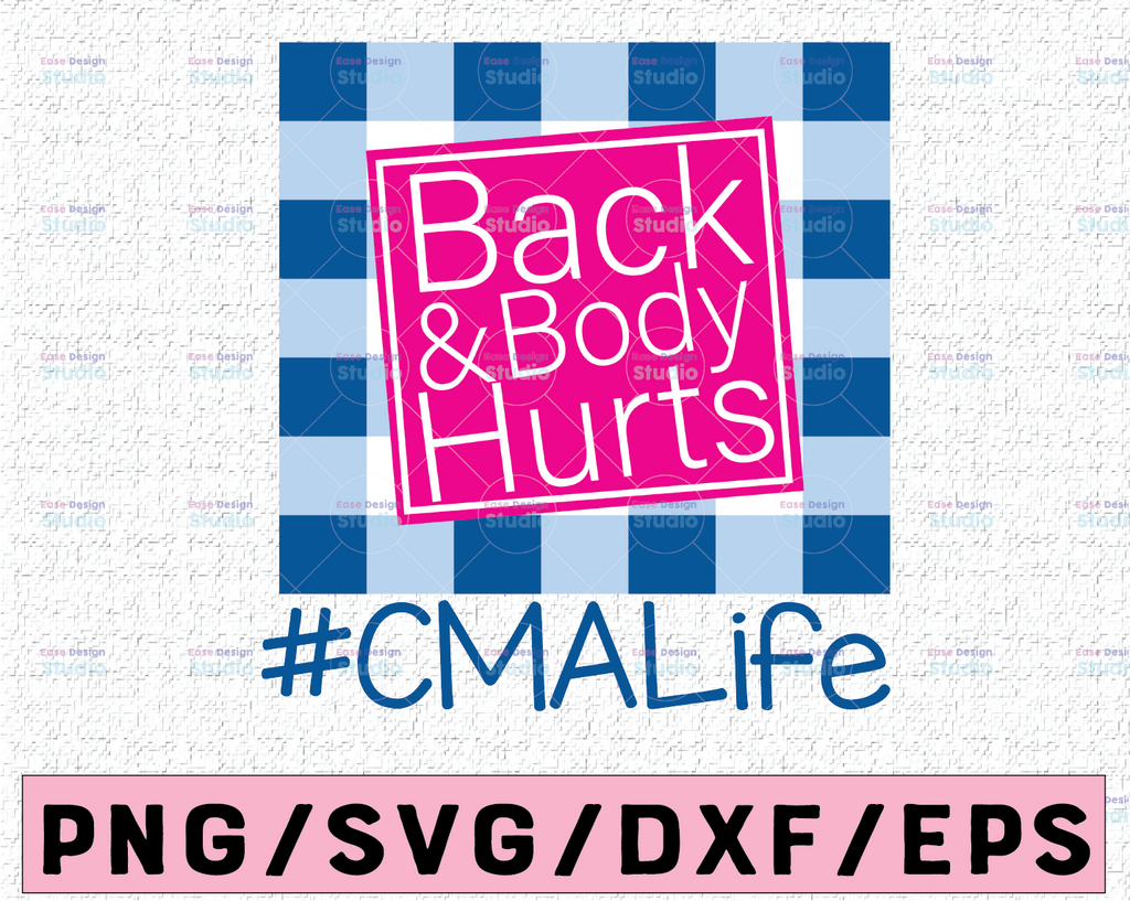 CMALife Back And Body Hurts Svg, back body hurts svg, Funny Meme svg, leopard Back And Body Hurts Svg, mom svg, mom png, Funny Mom Svg