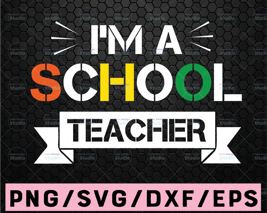 I Am a school Teacher SVG, SVG and png digital Download , Teacher Gift SVG Download, Savage Song svg, Classy Teacher svg