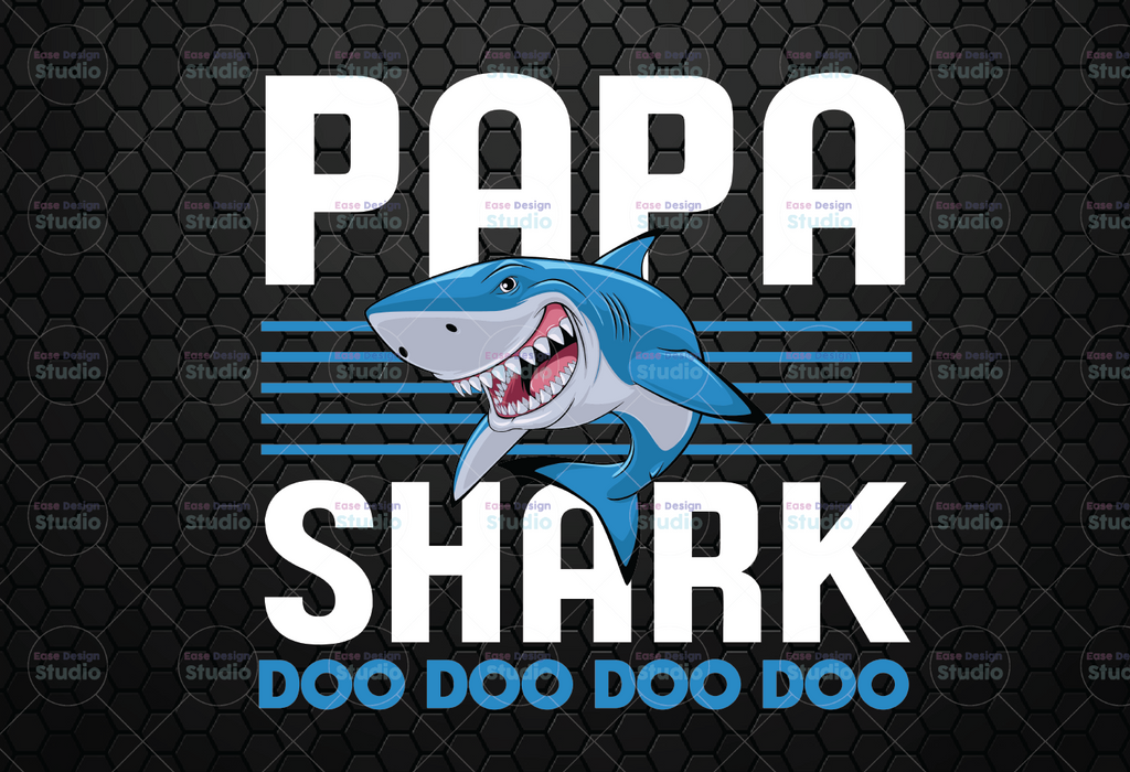 Papa Shark Doo Doo Doo png, Papa Shark png, Dad png, Daddy png, Funny Daddy png, Father's Day png, Funny Dad png, Sublimation