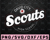 David City Scouts High School SVG PNG DXF Cut Files, Teacher Halloween Shirt, Funny Teacher Svg