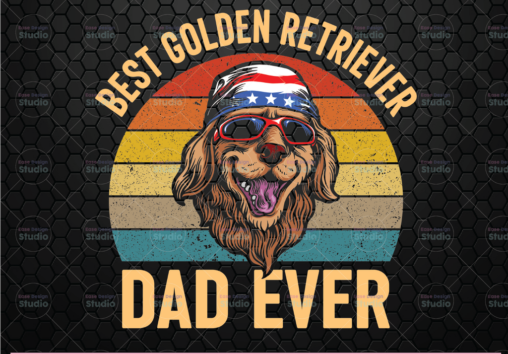 Best Dog Dad Ever German Shepherd Retro Vintage png, digital download prints,German Shepherd, Gift Of German Shepherd png, Dog png, Animal Lover png, Father’s Day