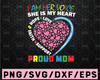 I Am Her Voice She Is My Heart Autism Mom Autism Mom svg-Autism Awareness-Autism-Puzzle-Autism Puzzle-Instant Digital Download-Puzzle Pieces