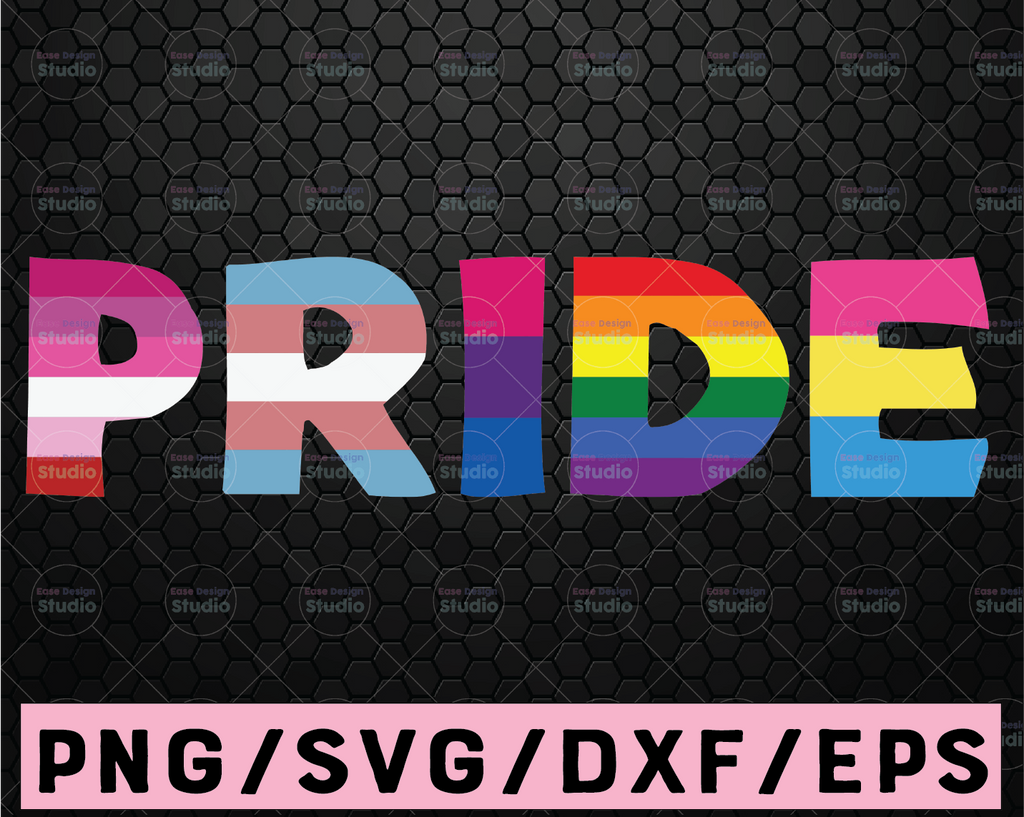 Pride Rainbow SVG, Retro Rainbow Svg, LGBTQ Pride Svg, LGBTQ Awareness, Gay Pride svg  Design, Sublimation Png, Vinyl Decal File for Cricut