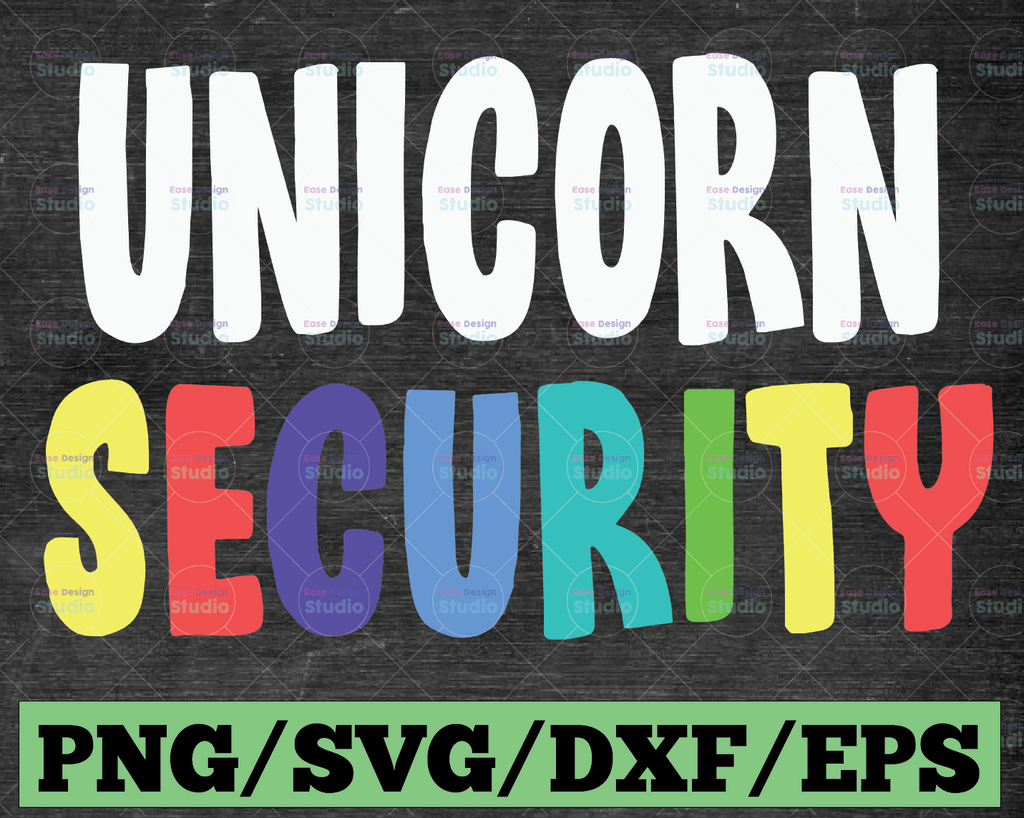 Unicorn Security SVG, Halloween Dad Mom Kid LGBT Pride Svg, Lesbian Pride svg, gay pride svg, cricut file, clipart, svg, png, eps, dxf