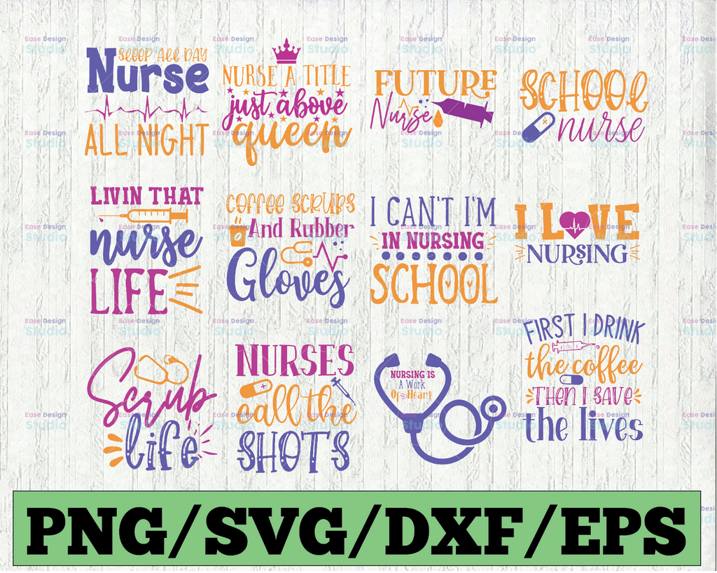 Nurse Svg Bundle, Doctor Svg, Nurse Superhero, Nursing Svg, Medical Svg, Nurse Svg Heart, Dxf, Png, Eps, Jpg, Pdf