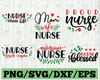 Nurse SVG Bundle, Nurse Quotes svg, Doctor svg, Nurse Superhero, Nurse SVG Heart, Nurse life, Stethoscope, Cut files for Cricut, Silhouette