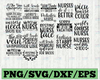 Nurse Life SVG Bundle | Nursing SVG Cut Files | commercial use | instant download | printable vector clip art | Nurse Quotes | SVG Print