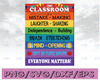 This classrom is a mistake - making laughter - sharing independence -builing brain - stretching mind svg, dxf,eps,png, Digital Download